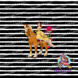 Pony Panel Belle Grunge Lines
