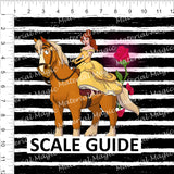 Pony Panel Belle Grunge Lines