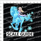 Pony Panel Elsa Black Sky
