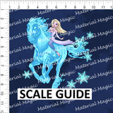 Pony Elsa Navy Panel