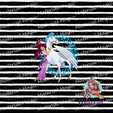 Pony Meg Grunge Lines Panel