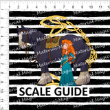 Pony Merida Grunge Lines Panel