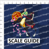 Pony Panel Mulan Navy