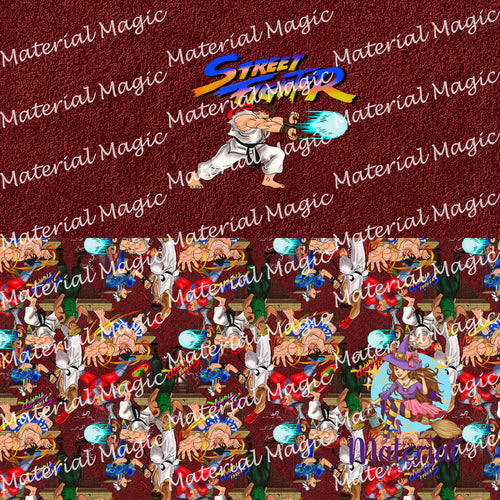Street Fighter Ryu Red Nappy/Undie Panel