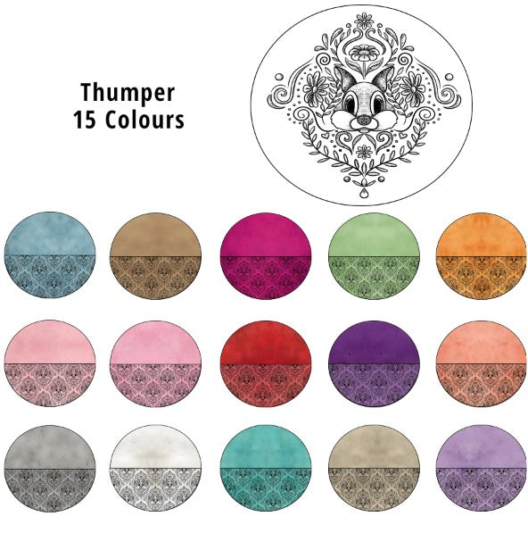 R81 Damask Series 1 Thumper Nappy/Undie Panel PREORDER