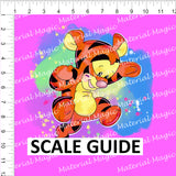 Tigger Pink Child Panel