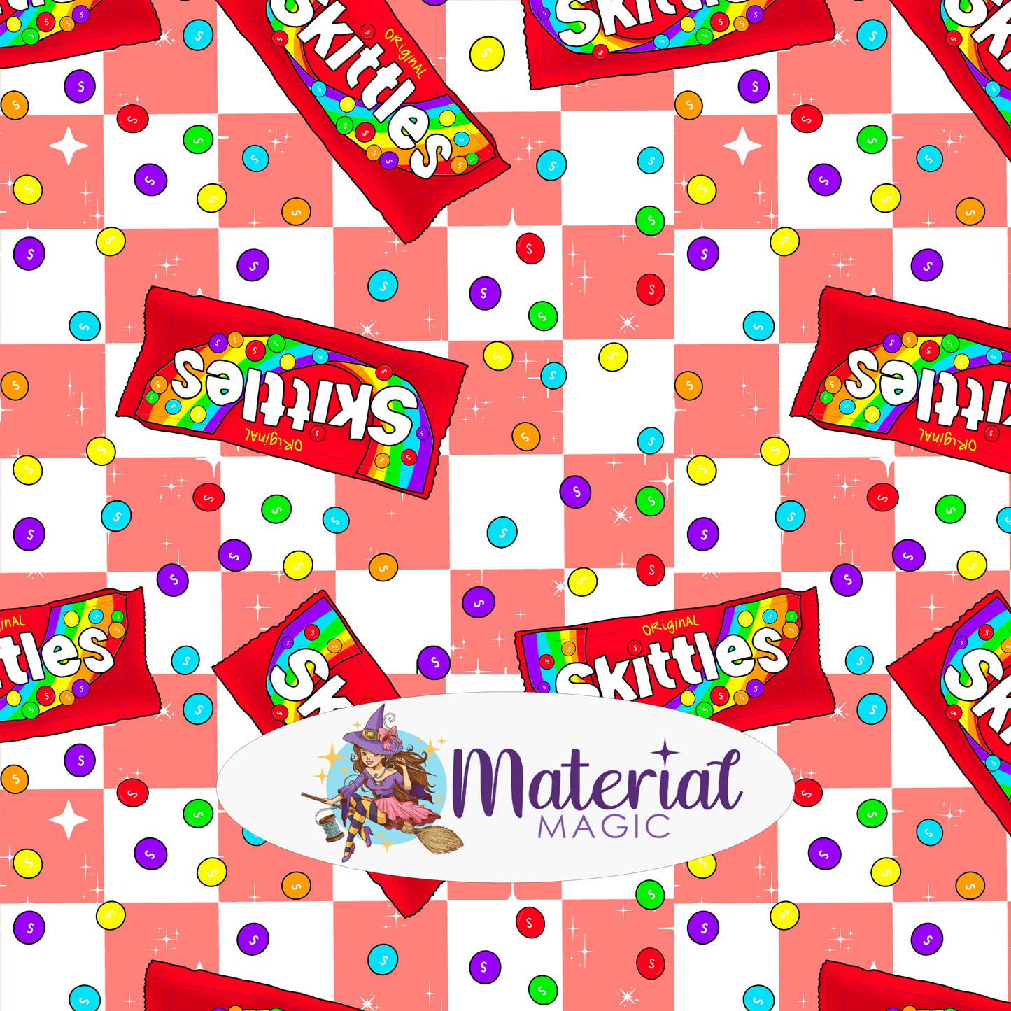 R81 Skittles Red Check Blanket PREORDER