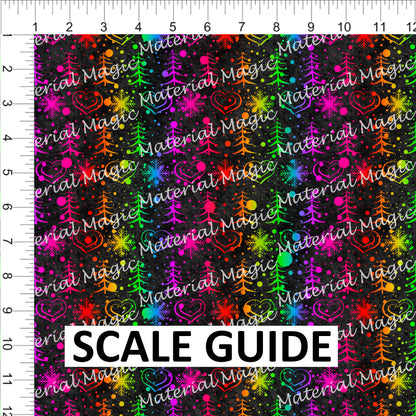 R82 WW Black Rainbow Pattern Snow Coord PREORDER