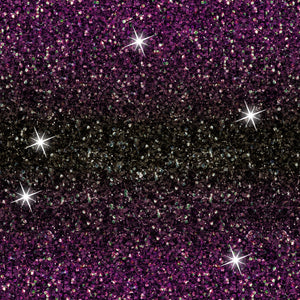 Glitter Ombre Purple Black VINYL PREORDER