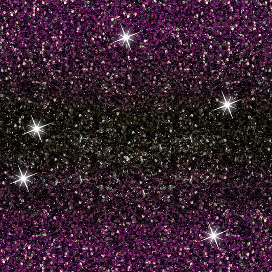 Glitter Ombre Purple Black VINYL