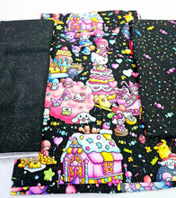 Load image into Gallery viewer, HK Candy Coord Splatter Black