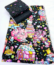 Load image into Gallery viewer, HK Candy Coord Splatter Black