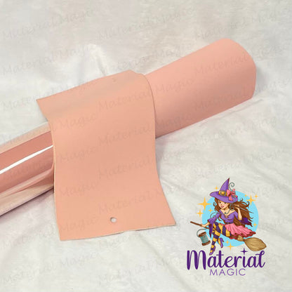 15. Pastel Peach Pink Smooth Vinyl