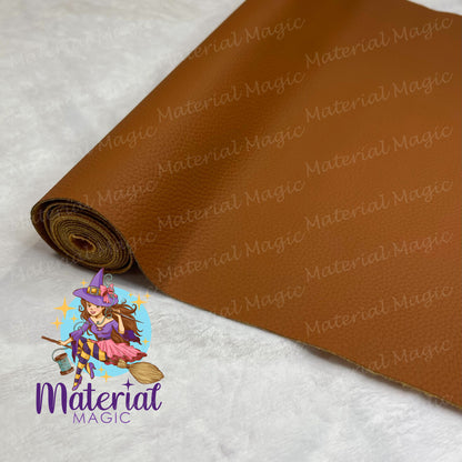 Litchi Textured Vinyl 18. Brown (medium)