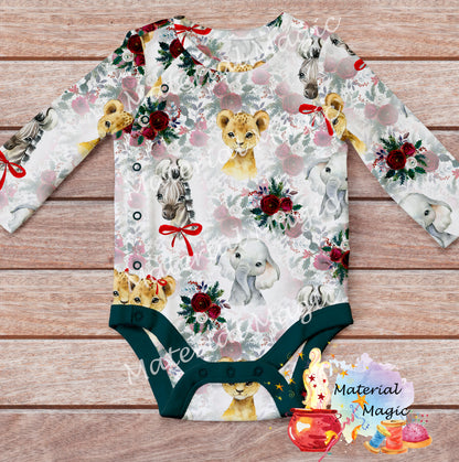 R82 Baby Animal Christmas Floral PREORDER