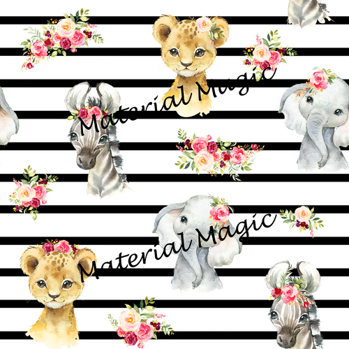Baby Animals Floral