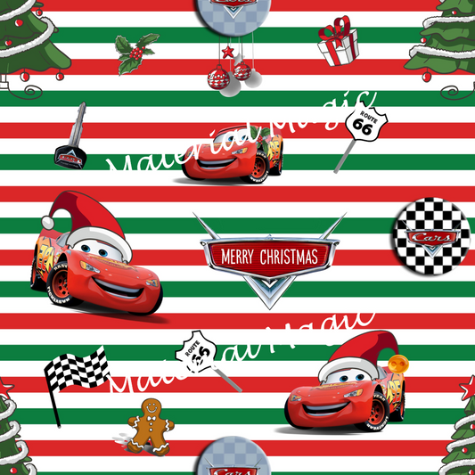 Cars Xmas Lines