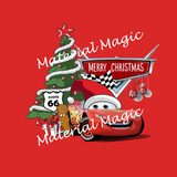 Cars Xmas Red Panel