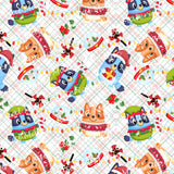 Heeler Xmas White