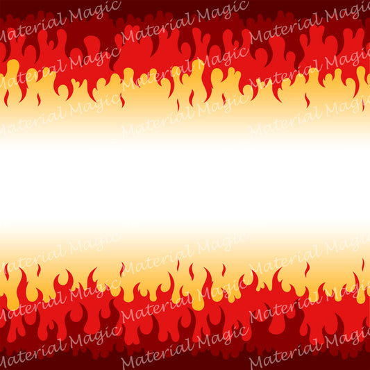 Demon Flames Border