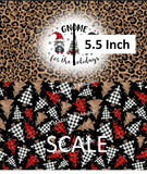 Gnome Leopard Nappy Panel