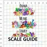 Squiggles Ohana Grid White Panel