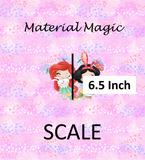 Easter Princess Red Snow Panel