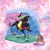 Pony Mulan Scene Panel