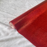 Litchi Glitter Red Vinyl