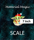 Space Baby Xmas Navy Panel