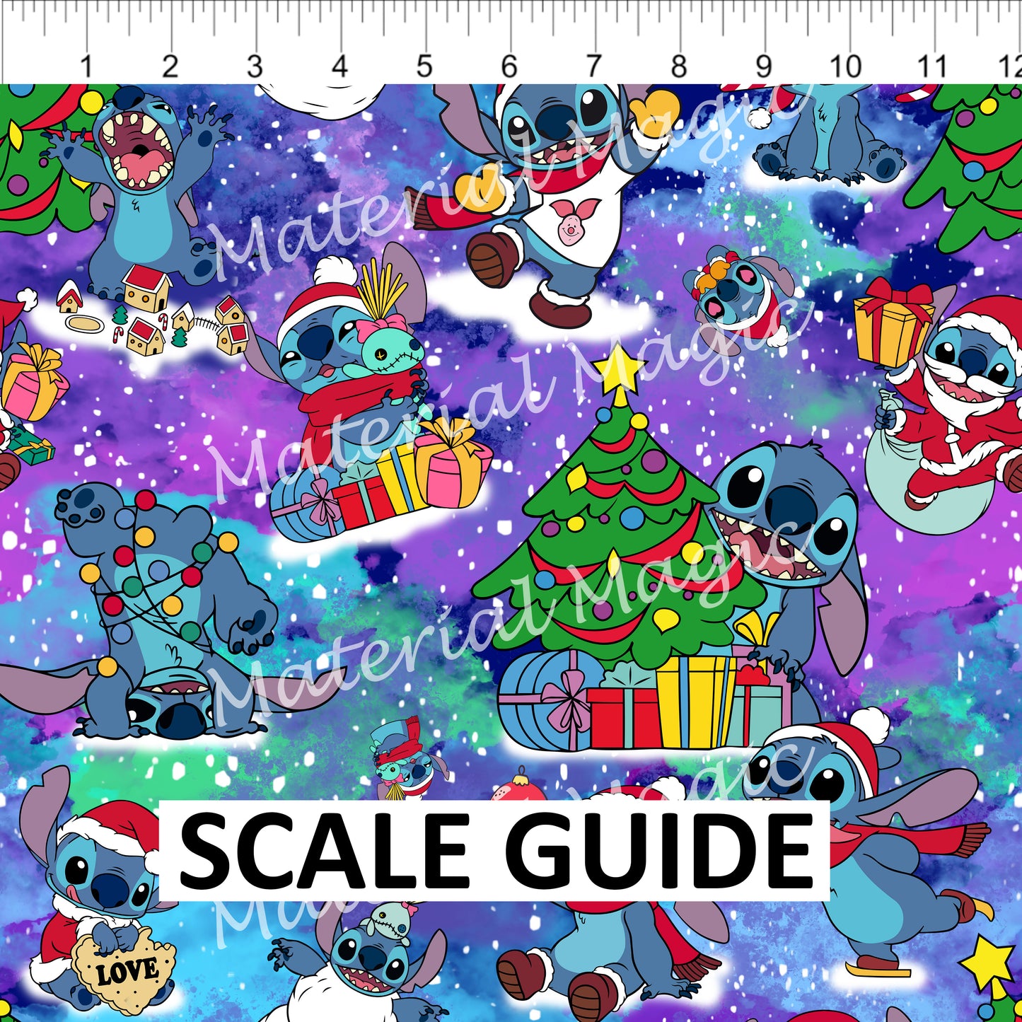 R82 Stitch Xmas Blue PREORDER