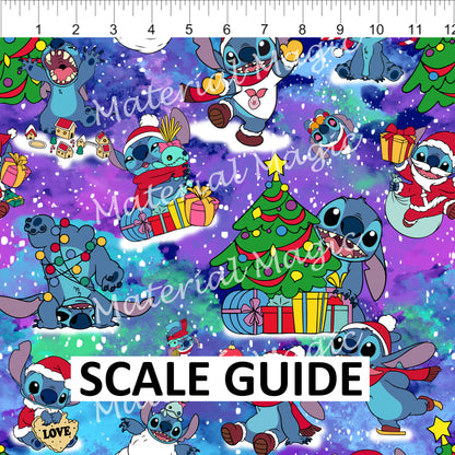 R82 Stitch Xmas Blue PREORDER