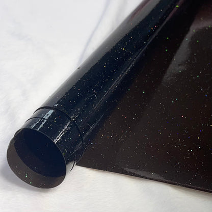 Glitter PVC Vinyl 15# Black