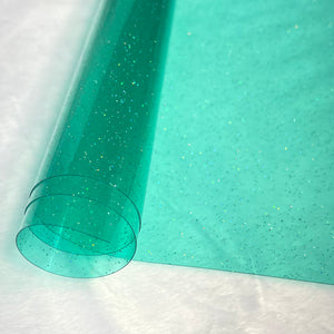 Glitter PVC Vinyl 4# Turquoise
